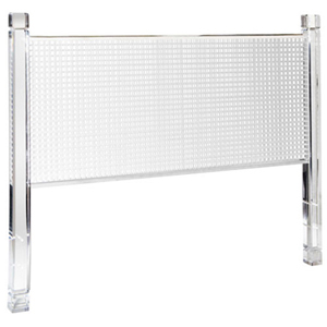 Clear Acrylic Headboard