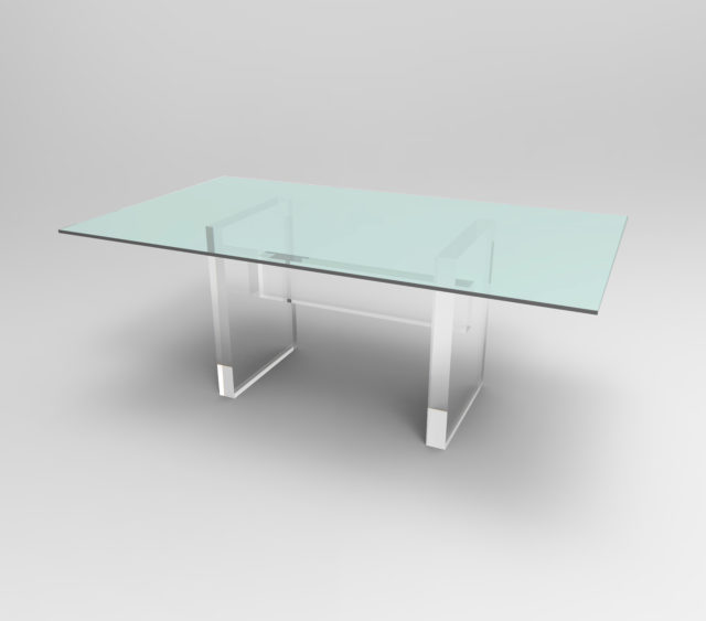 Buy Hamlet Acrylic Dining Table Base | Plexi-Craft Signature Collection