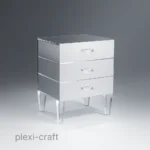 King George Nightstand 3 Drawer