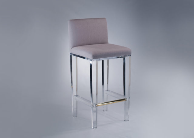 Bar Stool with Low Back