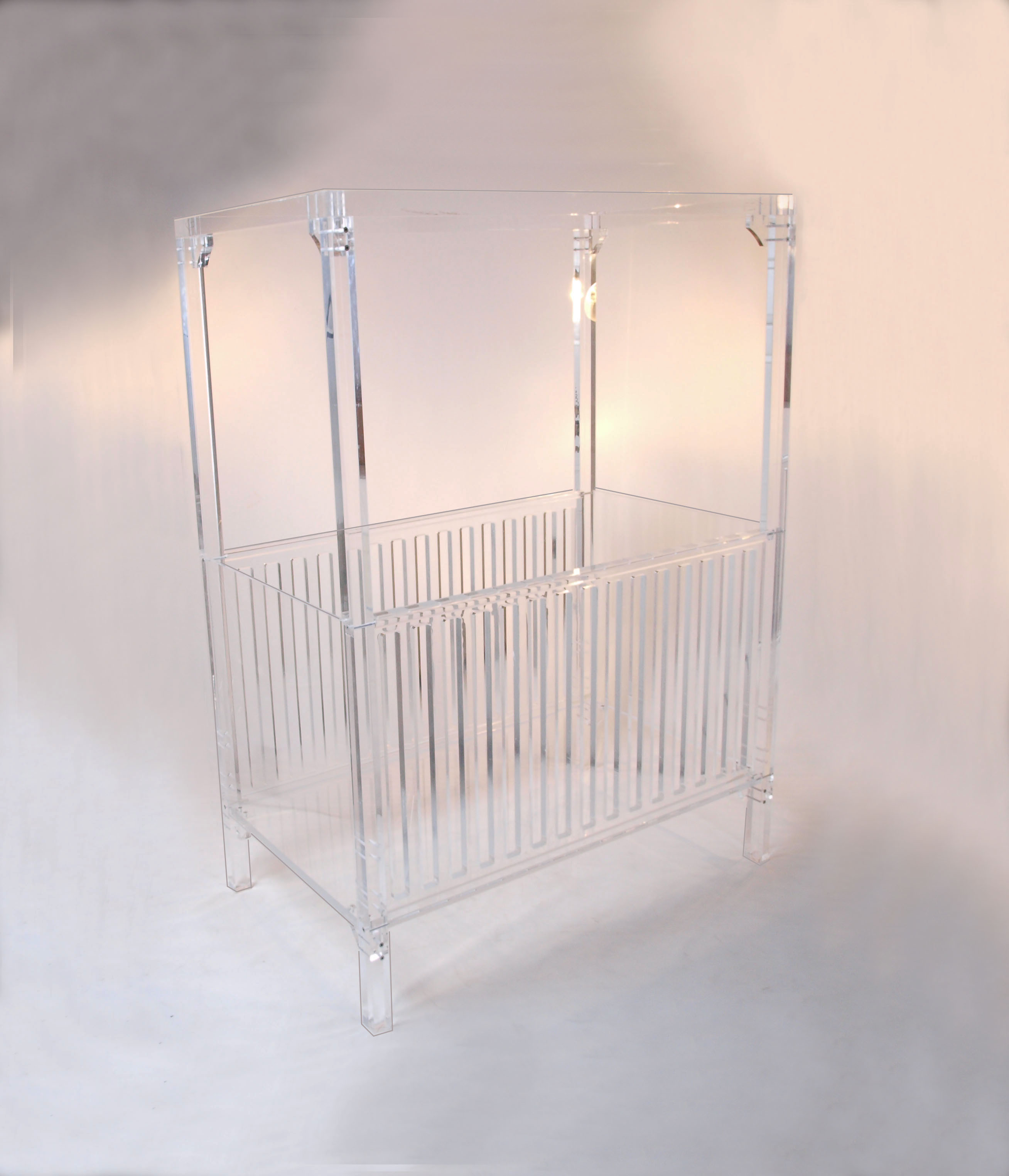 glass bassinet