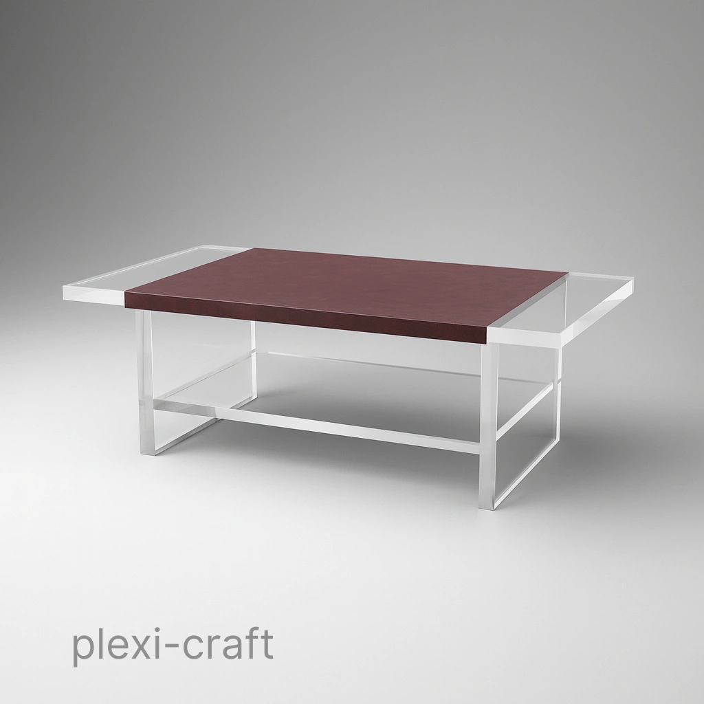 Leather Wrap Coffee Table Leather Wrap Coffee Table