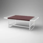 Leather Wrap Coffee Table