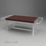 acrylic coffee table